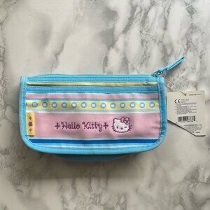 Vintage Sanrio Hello Kitty 2004 pastel pencil case